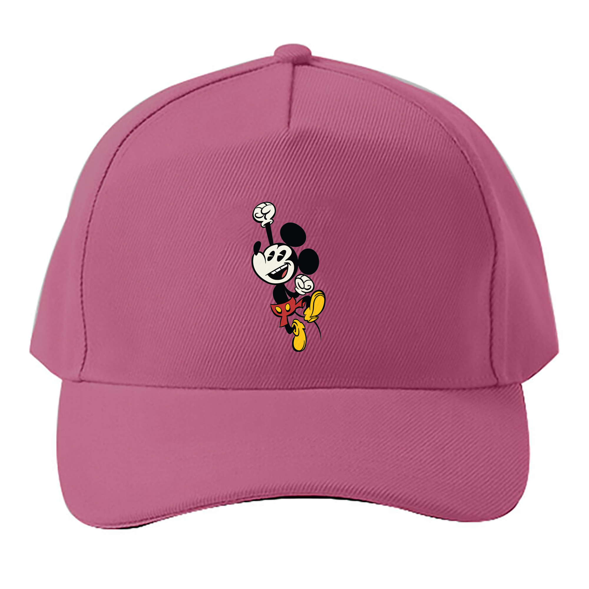 （画像用） ミッキーマウス Mickey Mouse ベースボールキャップ 綿100％ 男女兼用 帽子 スポーツ